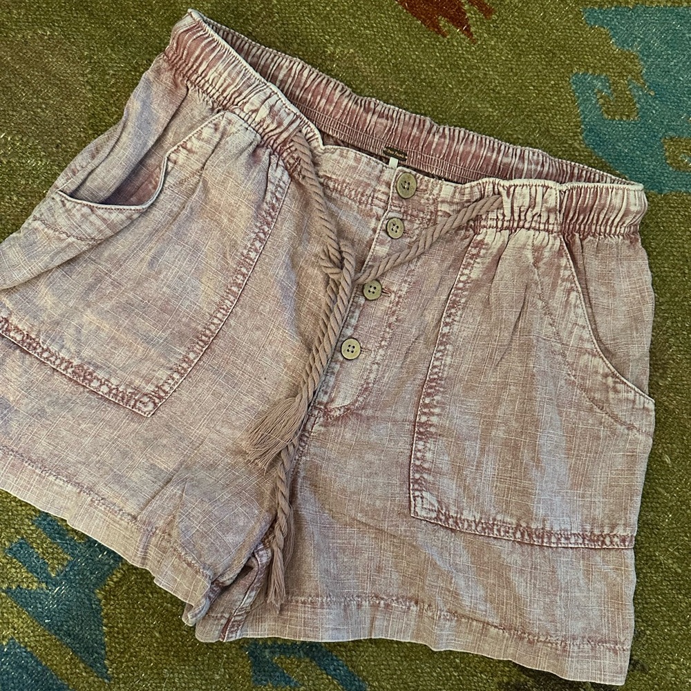 Casual Pink Women's Shorts